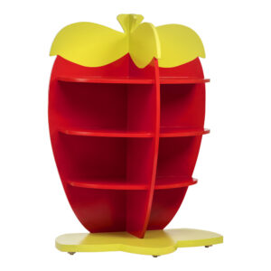 Red apple shelf for kids by playfurn