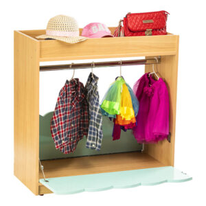 Playfurn's Wooden Costume Trolley for Kids 01