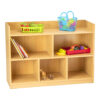Playfurn's Activity Wooden Shelf for Kids