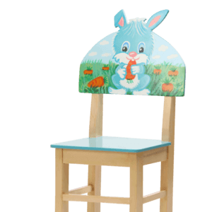 Playfurn's Rabbit Wooden Chair for Kids 01
