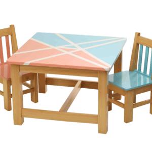 Playfurn's Amada Table and Chair Set for Kids 01