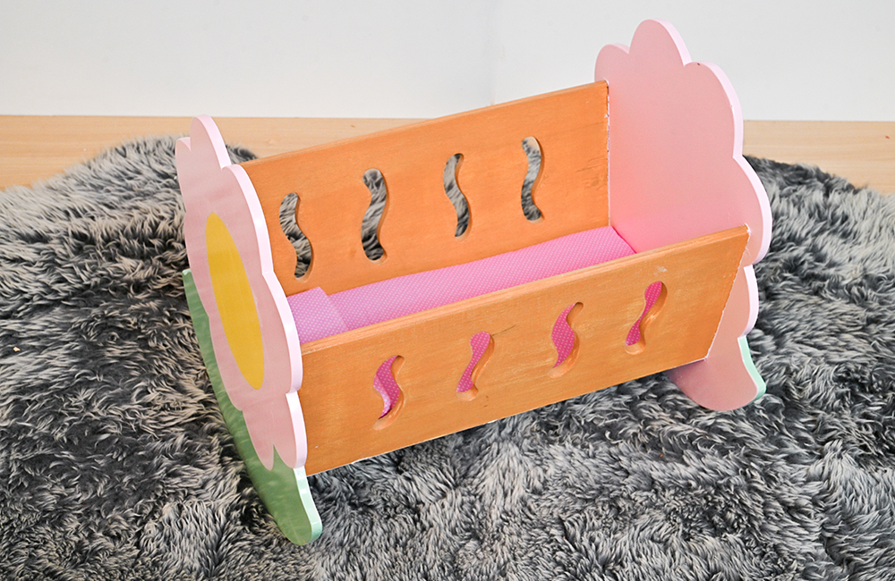 Magic of the Flower Cradle with Doll